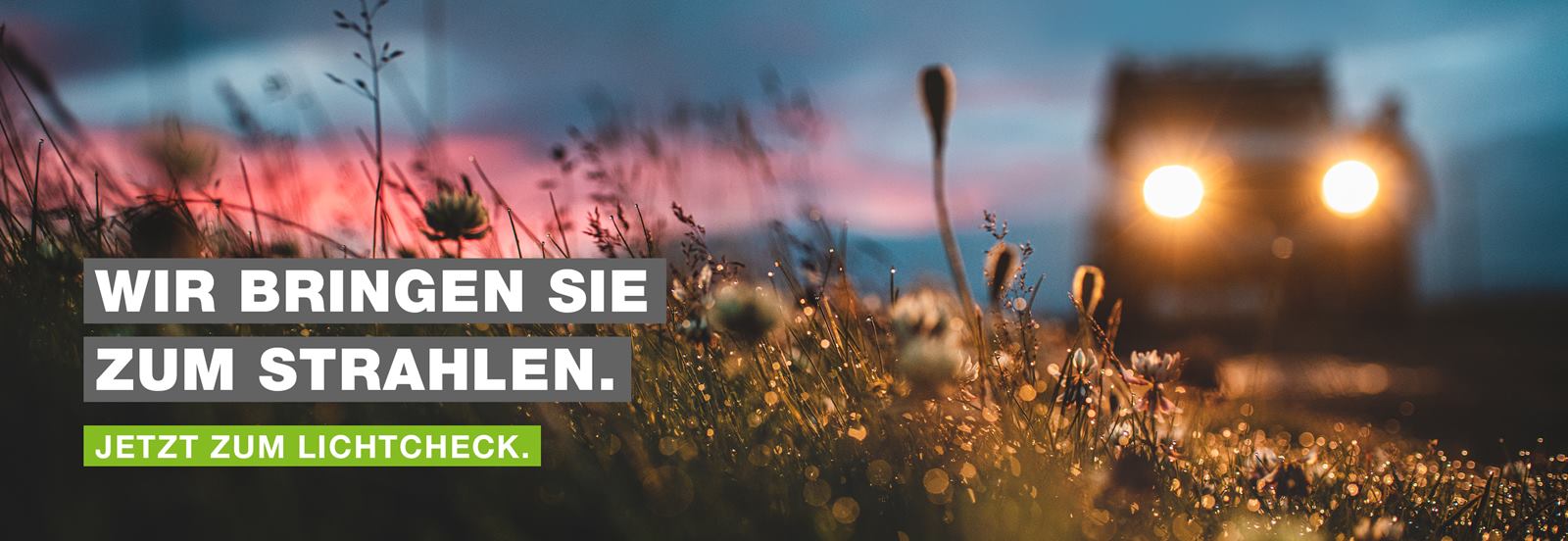 Licht-Check – Sicher durch die dunkle Jahreszeit.