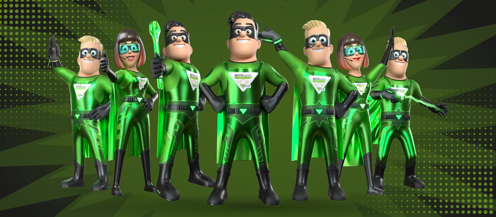 Das Team von AutoService Sommer als Werkstatt-Heroes